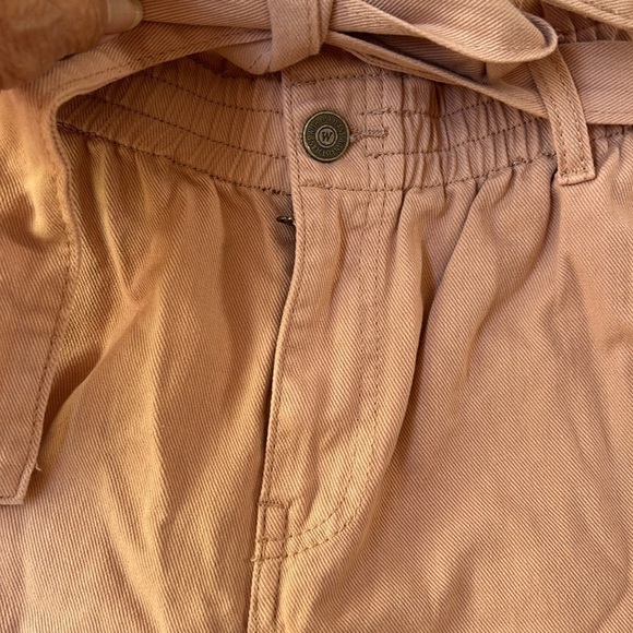 Wishlist Blush Paperbag Waist Shorts Size Large - Picture 3 of 7